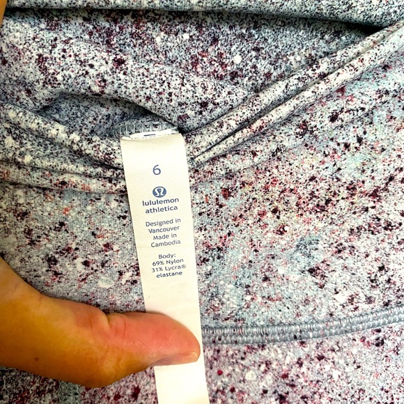 Lululemon Wunder Under leggings size 6 - Picture 5 of 5